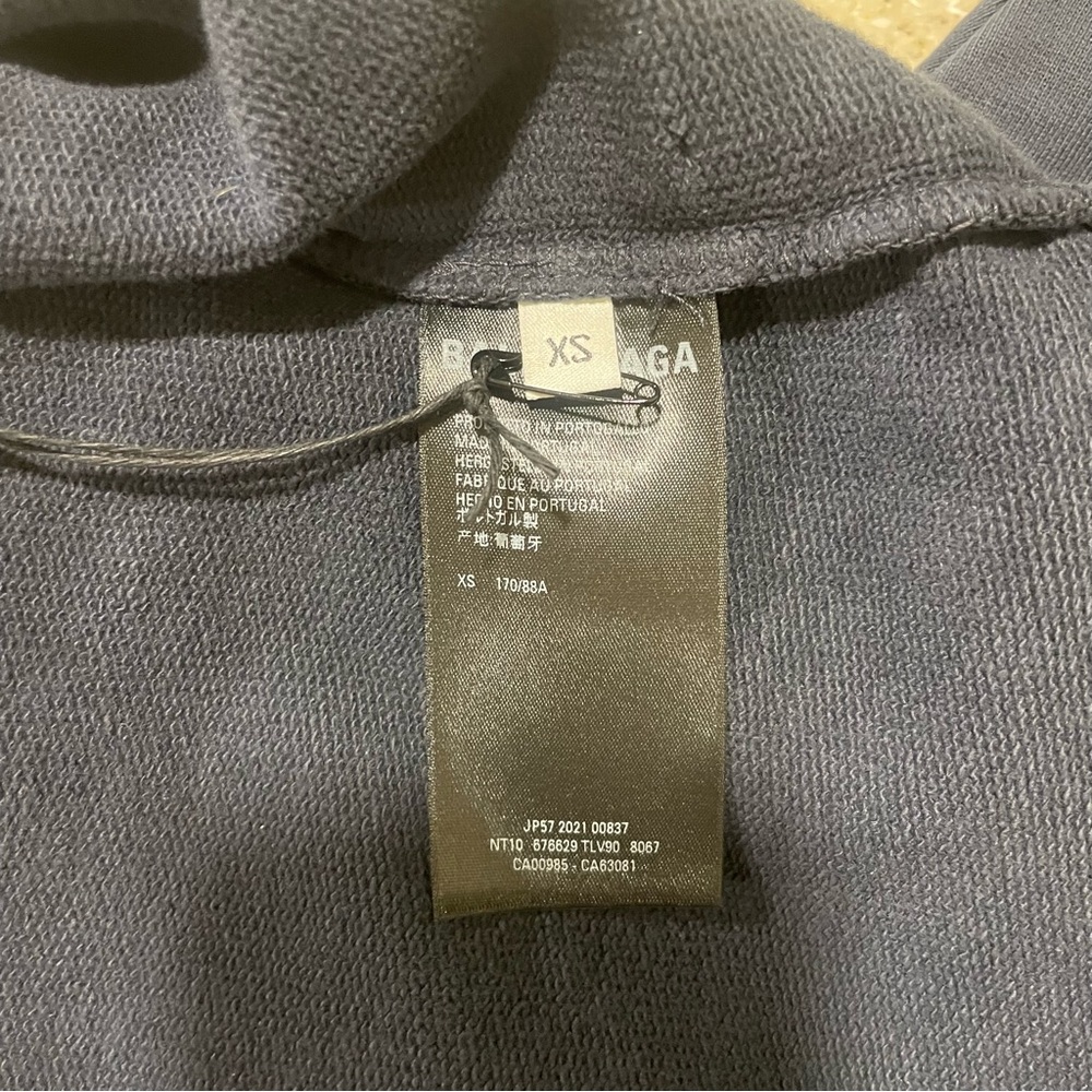 NWT BALENCIAGA College crest sweatshirt - UNIFIT XS - Picture 8 of 12